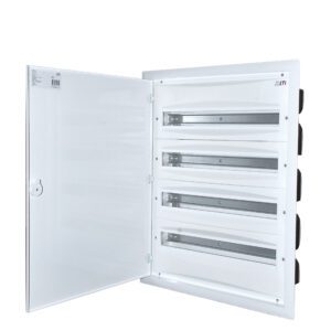 ERP24-4 ROZDZIELNIA PLASTIKOWA PT  96M 4X 24M N+PE IP40 IK10 735X575X120 DRZWI PEŁNE BIAŁY DIDO