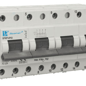 MODUŁOWY PRZEŁĄCZNIK SIEĆ-AGREGAT 4P  63A