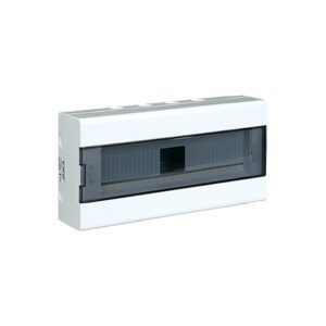 SRN-18 ROZDZIELNIA PLASTIKOWA NT 18M 1X 18M N+PE 198X402X95 IP40 DRZWI DYMNE BIAŁY