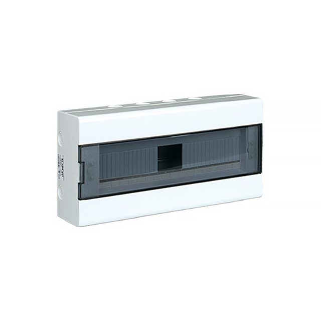 SRN-18 ROZDZIELNIA PLASTIKOWA NT 18M 1X 18M N+PE 198X402X95 IP40 DRZWI DYMNE BIAŁY