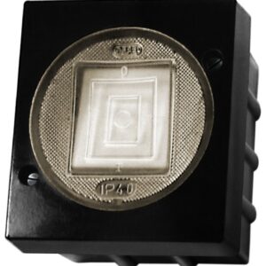 708 LAMBDA BLACK SWITCH NT 1-POLE IP40 SCREW TERMINALS 6A 250V
