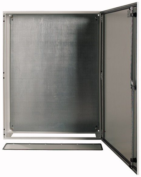 CS108/250 OBUDOWA METALOWA NT 1000X800X250 DRZWI PEŁNE Z PŁYTĄ IP65 SZARY