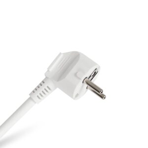 P315-16A PRZEDŁUŻACZ LISTWOWY 3X Z/U OKRĄGŁY WTYCZKA KĄTOWA 1.5M H05VV-F 3X1.5 BIAŁY