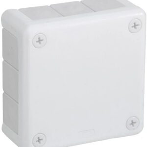 VP-41 PUSZKA INSTALACYJNA NT 98X98X42 IP55 IK07 12-WLOTOWA DŁAWIKI GUMOWE BIAŁY