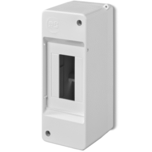 S-2 MINI ROZDZIELNIA PLASTIKOWA NT 2M 1X 2M N+PE IP20 IK05 141X53X66 BEZ DRZWI BIAŁY 0639-00