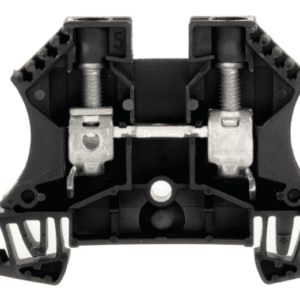 WDU 10.0 SW ZŁĄCZKA SZYNOWA PRZELOTOWA GWINTOWA CZARNY