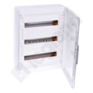 XL3 125 ROZDZIELNIA PLASTIKOWA NT 54M 3X 18M N+PE IP40 IK09 600X450X150 DRZWI PEŁNE BIAŁY