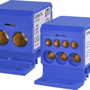 EDBM-7/N DISTRIBUTION BOARD 192A 2X 70, 3X 25, 4X 16 ETIBOX BLUE