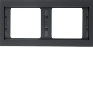 K.1 ANTRACYT MAT RAMKA 2X POZIOMA