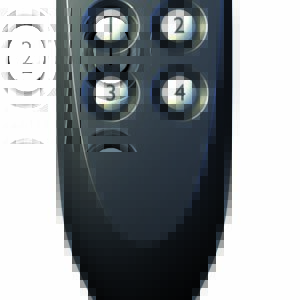 FW-RC4 PILOT 4-PRZYCISKOWY 3V CZARNY