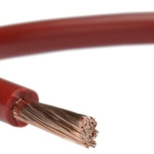 H07V-K LGY 6.0 RED SINGLE-CORE FLEXIBLE WIRE 450/750V CLASS 5
