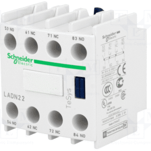 Schneider Electric Auxiliary Contact Block LC1 2NO 2NC Terminal Box, LADN22