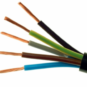 H05RR-F OW 5X 2.5 ŻO CZARNY PRZEWÓD GUMOWY OKRĄGŁY MIĘKKI 300/500V DO ODBIORNIKÓW RUCHOMYCH