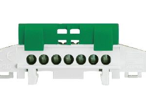 LZ 7/Z LISTWA ZACISKOWA 7X16.0MM2 IP20 IZOLOWANA NA SZYNĘ ZIELONY