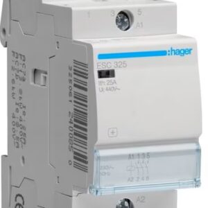ESC325 MODULAR CONTACTOR 25A 3Z 2M 230V AC