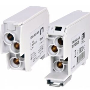 EDBJ-4X25-4X25 BLOK ROZDZIELCZY 100A (4X1,5-25MM2-4X1,5-25MM2) SZARY