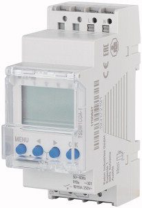 TSDW1COA ZEGAR STERUJĄCY 1-KANAŁOWY ASTRONOMICZNY KWARCOWY 16A 230 240V AC