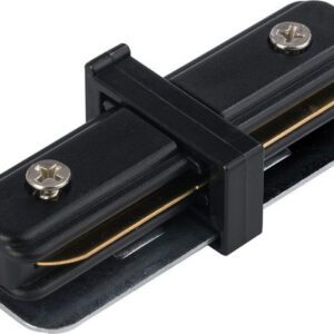 PROFILE STRAIGHT CONNECTOR FOR LIGHTING BUSBARS IP20 BLACK PC/STEEL