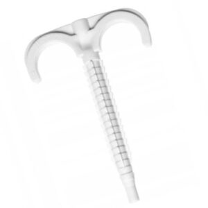 H 77/2 HAK PODWÓJNY 2X FI25 77MM DO RUR RL, RS, PESZLI