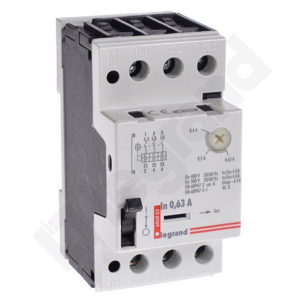 M250 WYŁĄCZNIK SILNIKOWY 0.63A 2.5M 230V AC