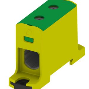 RAIL CONNECTOR THROUGH 1X AL/CU 6.0-95.0MM2 1000V AC/ 1500V DC UNIVERSAL TERMINAL YELLOW