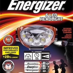 LATARKA CZOŁOWA LED 3X LR03 / AAA 200LM 35M 50H NIEBIESKI TWORZYWO VISION