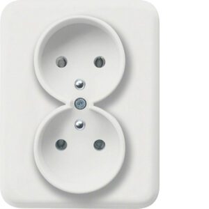 LUMINA SOUL/ INTENSE/ PASSION WHITE SOCKET 2X S/U SCREW TERMINALS 16A 250V