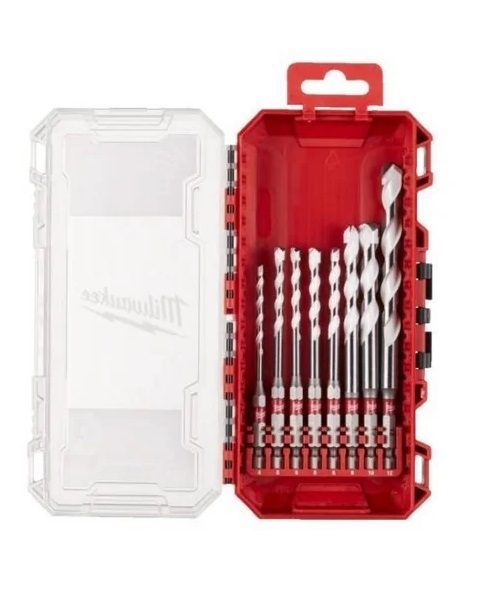 ZESTAW WIERTEŁ UNIWERSALNYCH HEX- 8 SZT.