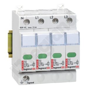 ON300 OGRANICZNIK PRZEPIĘĆ T2 C 4P 4M 20KA 1.2KV TT, TNC, TNS