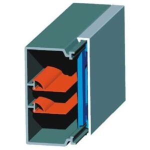 PR 60-1T PRZEGRODA RUCHOMA 2M BIAŁY