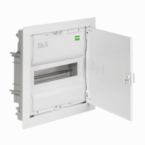 MSF RP ROZDZIELNIA PLASTIKOWA PT 14M 1X 14M N+PE IP30 IK05 329X358X94 DRZWI PEŁNE METAL BIAŁY