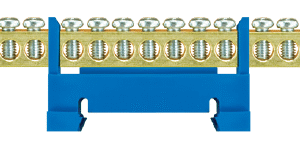 LZ15/N LISTWA ZACISKOWA 15X16.0MM2 NA SZYNĘ NIEBIESKI