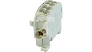 SCB 25 DISTRIBUTION BLOCK - BRANCHING AL/CU SIMBLOCK GRAY