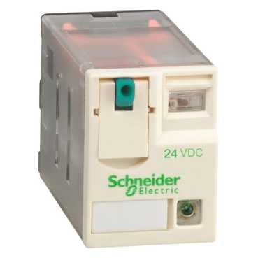 Schneider Electric Zelio Relay Przekaźnik miniaturowy 4C/O 6A, 24V DC, RXM4AB1BD