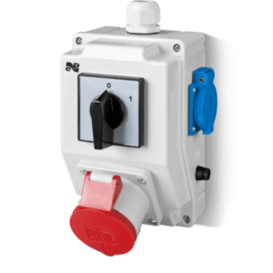 RS-Z ZESTAW INSTALACYJNY 0-1 1X 230V 1X 32/5 IP44 SZARY