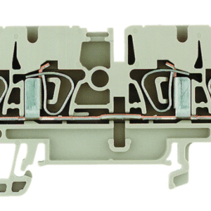 ZDU  2.5/4AN ZŁĄCZKA PRZELOTOWA SPRĘŻYNOWA BEŻ