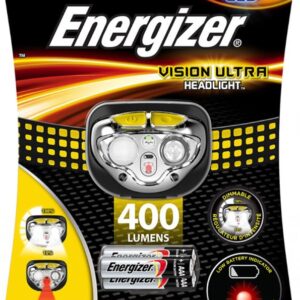 LATARKA CZOŁOWA LED 3X LR03 / AAA 450LM 85M CZARNY/ ŻÓŁTY VISION ULTRA