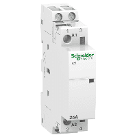 Schneider Electric Modular Contactor Acti9 iCT50-25-20-24 25A 2NO 50Hz 24 VAC, A9C20132