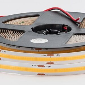 NEXTEC ST TAŚMA LED  9W/1M 5M 10MM 24V DC IP20 ŚCIEMNIALNA NW 4000K 855LM/1M 480LED COB/1M 180ST