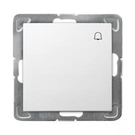 IMPRESJA MODUŁ BIAŁY PRZYCISK "DZWONEK" ZACISKI SPRĘŻYNOWE 10AX 250V