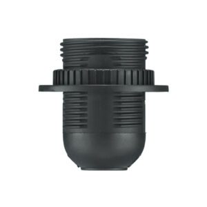 D.3006 OPRAWKA TERMOPLASTYCZNA E27-1 CZARNY KOŁNIERZ