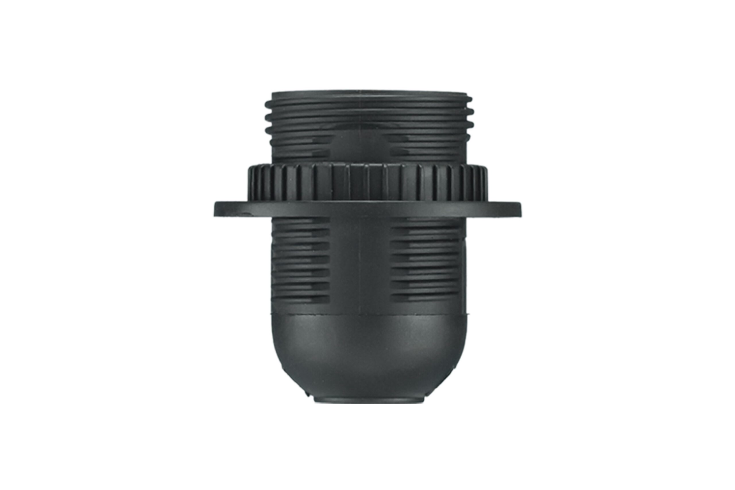 D.3006 OPRAWKA TERMOPLASTYCZNA E27-1 CZARNY KOŁNIERZ