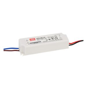 LPV LED POWER SUPPLY 20W 1.67A 90-264V AC / 12V DC IP67