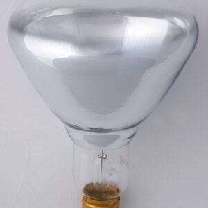 R123 INFRARED BULB IR1 KWOKA 250W E27 230V CLEAR SOFT GLASS