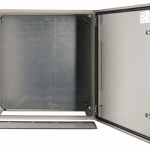 CS 66/300 OBUDOWA METALOWA NT 600X600X300 DRZWI PEŁNE Z PŁYTĄ IP65 SZARY