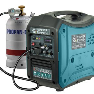 AGREGAT PRZENOŚNY BENZYNOWO-GAZOWY INWERTOROWY 1.8KW/ 2KW 230V