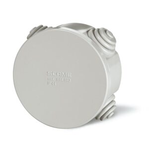 PUSZKA INSTALACYJNA NT 80X40 IP44 4 DŁAWIKI SCABOX