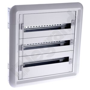 XL3 160 ROZDZIELNIA METALOWA PT  72M 3X 24M N+PE IP30 IK07 695X670X140 BEZ DRZWI SZARY
