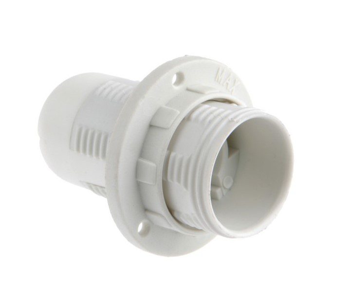 OTE14-01/0 OPRAWKA IZOLACYJNA Z GWINTEM ZEWNĘTRZNYM BIAŁA