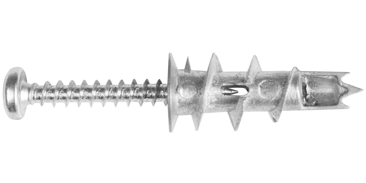 KOŁEK DO ŚCIAN G-K DRA02 Z WKRĘTEM, 4SZ